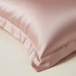 Taie d oreiller en soie du mûrier 30 mommes Rose - Vignette | Maison Cotolune