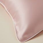 Taie d'oreiller en soie de mûrier 19 momme - Rose Poudrée - Vignette | Maison Cotolune
