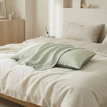 Taie d'oreiller en bambou Vert - Vignette | Maison Cotolune