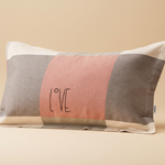 Taie d'oreiller en Flanelle Message Love - Vignette | Maison Cotolune