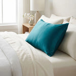 Taie d'oreiller en soie 25 mommes Bleu - Vignette | Maison Cotolune