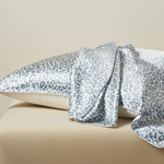 Taie d'oreiller soie Léopard Gris - Vignette | Maison Cotolune