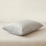 Taies d'oreiller velours Gris clair - Vignette | Maison Cotolune
