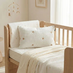 Taie d'oreiller matelassée Ourson brun - Vignette | Maison Cotolune