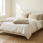 Taie d'oreiller lin Beige - Vignette | Maison Cotolune