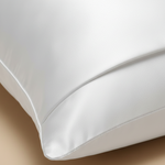 Taie d'oreiller en satin  Blanc - Vignette | Maison Cotolune