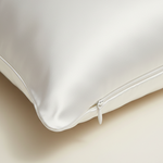 Taie d'oreiller en soie 25 mommes Blanc - Vignette | Maison Cotolune