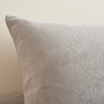 Taies d'oreiller velours Gris clair - Vignette | Maison Cotolune