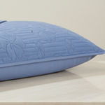 Taie d'oreiller imperméable coton Bleu - Vignette | Maison Cotolune