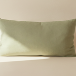 Taie de traversin en lin Vert - Vignette | Maison Cotolune