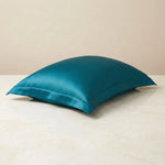 Taie d oreiller en soie du mûrier 30 mommes Bleu - Vignette | Maison Cotolune