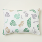 Taie d'oreiller bebe Feuilles vertes - Vignette | Maison Cotolune