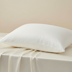 Taie d'oreiller Blanche en Fibre de bambou - Vignette | Maison Cotolune