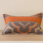 Taie d'oreiller en Flanelle Tons orange vibrant - Vignette | Maison Cotolune