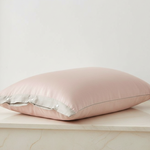 Taie d'oreiller Gaze de coton Rose poudrée - Vignette | Maison Cotolune