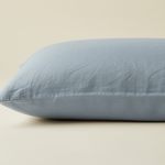 Taie d'oreiller lin Bleu - Vignette | Maison Cotolune