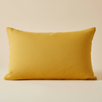 Taie d'oreiller lin Jaune moutarde - Vignette | Maison Cotolune