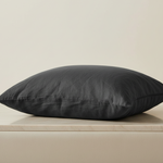 Taie d'oreiller lin Noir - Vignette | Maison Cotolune