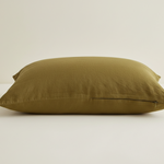 Taie d'oreiller lin Vert - Vignette | Maison Cotolune