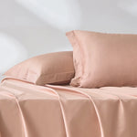 Taie d'oreiller satin de coton Rose - Vignette | Maison Cotolune