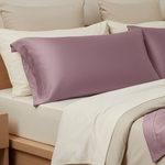 Taie d'oreiller en satin Violet - Vignette | Maison Cotolune