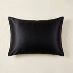 Taie d'oreiller en soie de mûrier 19 momme Noir - Vignette | Maison Cotolune