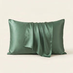Taie d'oreiller en soie Vert - Vignette | Maison Cotolune