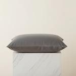 Taie d'oreiller en velours Gris - Vignette | Maison Cotolune