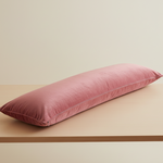 Taie de traversin flanelle Rose - Vignette | Maison Cotolune