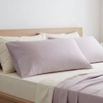 Taie d'oreiller en bambou Mauve - Vignette | Maison Cotolune