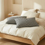 Taie d'oreiller coton égyptien  Gris - Vignette | Maison Cotolune