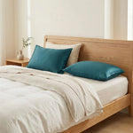 Taie d'oreiller coton Vert - Vignette | Maison Cotolune