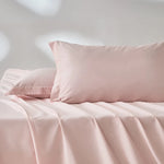 Taie d'oreiller satin de coton Rose - Vignette | Maison Cotolune