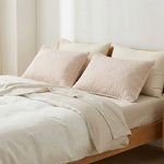 Taie d'oreiller imperméable coton Beige - Vignette | Maison Cotolune