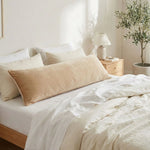 Taie de traversin flanelle Beige - Vignette | Maison Cotolune