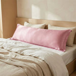 Taie de traversin en satin Rose - Vignette | Maison Cotolune