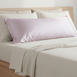 Taie de traversin en satin Violet - Vignette | Maison Cotolune