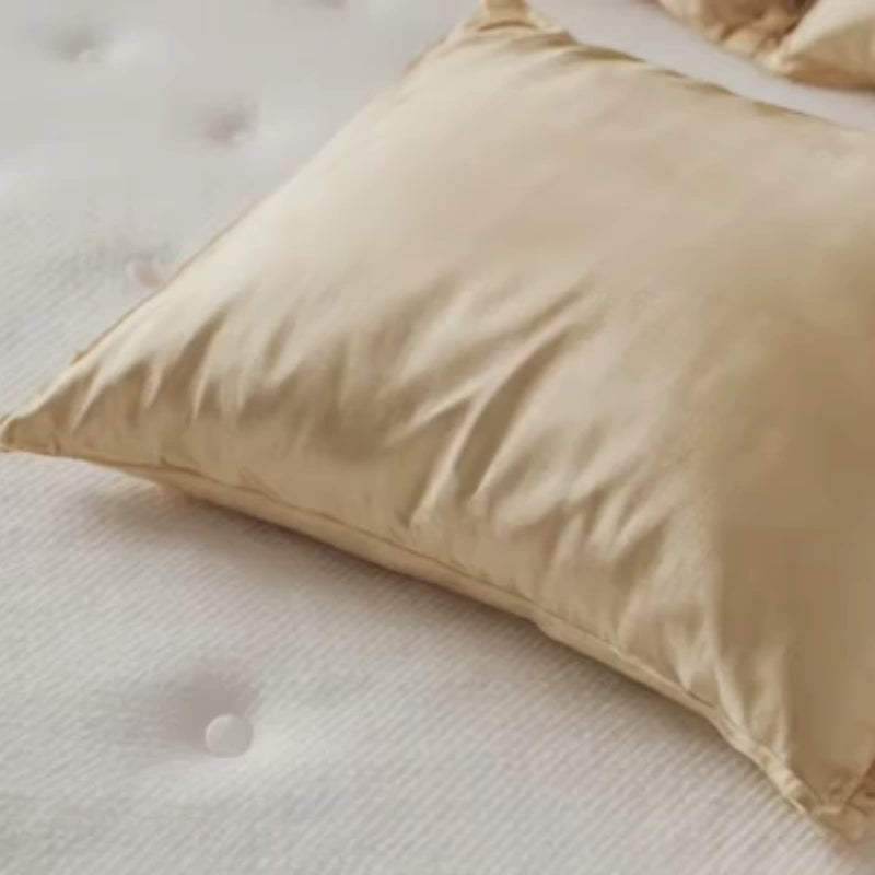 video soie de mûrier 19 mommes beige dorée