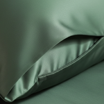 Taie d'oreiller en soie Vert - Vignette | Maison Cotolune